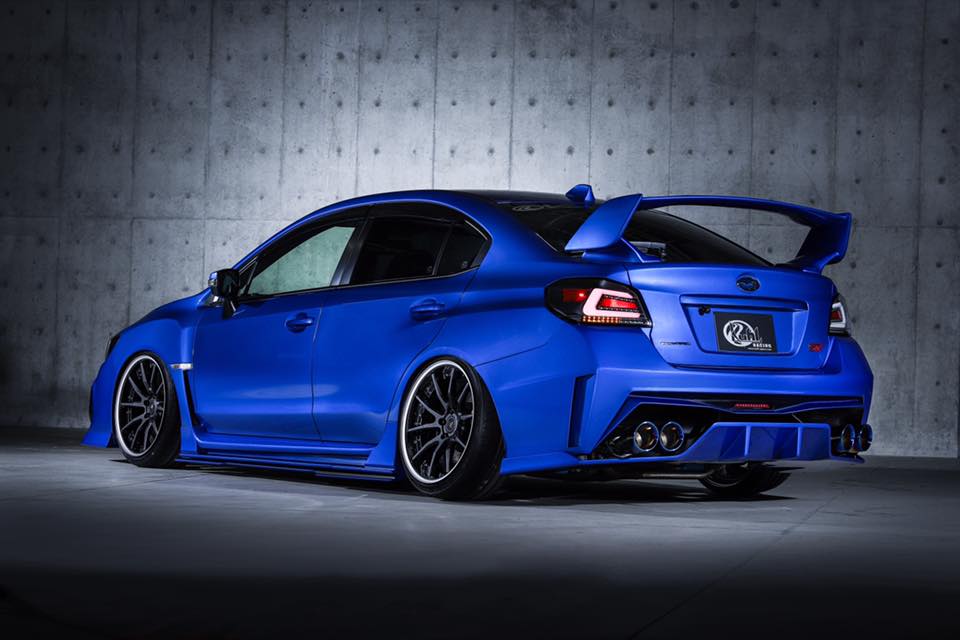 KUHL RACING REAR BUMPER COVER FOR 2015-16 SUBARU WRX STI [VAB