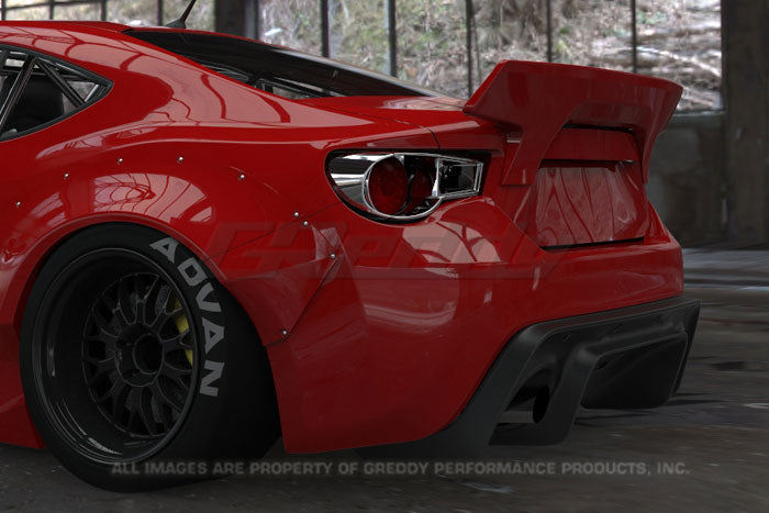 TRA-Kyoto Rocket Bunny 86 Aero, Ver.2 - Rear Duck Tail Wing (only