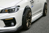 CS9735OFC - CHARGE SPEED 2015-2021 SUBARU WRX/ STI VA S4 SEDAN "NORMAL BODY" 50MM EACH SIDE CARBON BUBBLE OVER FENDER SET
