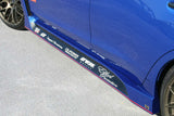 CS9735SS1 - CHARGE SPEED 2015-2021 SUBARU WRX/ STI VA S4 TYPE-1 SIDE SKIRTS