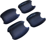 Door Handle Bowl Cup Scratch Protector Compatible for Subaru WRX STI 2015-2020 Real Dry Carbon Fiber Lightweight Strong with U-Resistant Clear Coating