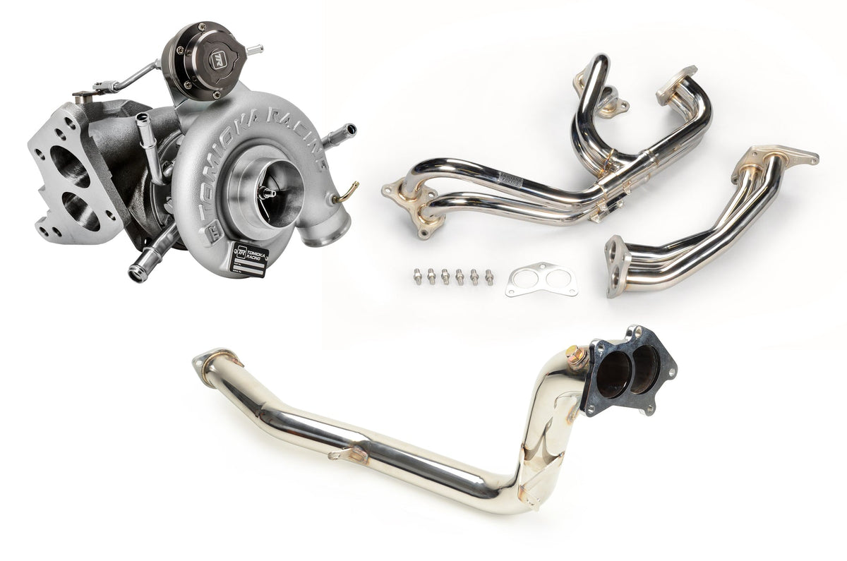 TR GTX2971 Ball-Bearing Twin Scroll Turbo Kit for Subaru 02