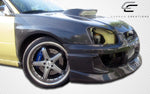 Extreme Dimensions 2004-2005 Subaru Impreza WRX STI Carbon Creations OEM Look Fenders - 2 Piece