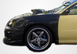 Extreme Dimensions 2004-2005 Subaru Impreza WRX STI Carbon Creations OEM Look Fenders - 2 Piece