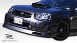 Extreme Dimensions 2004-2005 Subaru Impreza WRX STI Duraflex C-Speed Front Lip Under Spoiler Air Dam - 1 Piece