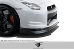 Extreme Dimensions 2009-2011 Nissan GT-R R35 Carbon AF-2 Front Add-On Spoiler ( CFP ) - 1 Piece