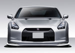 Extreme Dimensions 2009-2011 Nissan GT-R R35 Eros Version 5 Front Lip Under Spoiler Air Dam - 1 Piece