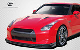 Extreme Dimensions 2009-2011 Nissan GT-R R35 Carbon Creations Eros Version 5 Front Lip Under Spoiler Air Dam - 1 Piece