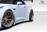 Extreme Dimensions 2009-2021 Nissan GT-R R35 Duraflex LBW Rear Fender Flares - 4 Piece