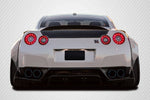 Extreme Dimensions 2009-2016 Nissan GT-R R35 Carbon Creations LBW Rear Diffuser / Splitters - 3 Piece