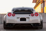 Extreme Dimensions 2009-2016 Nissan GT-R R35 Carbon Creations LBW Rear Diffuser / Splitters - 3 Piece