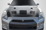 Extreme Dimensions 2009-2016 Nissan GT-R R35 Carbon Creations GT2 Hood - 1 Piece