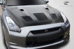 Extreme Dimensions 2009-2016 Nissan GT-R R35 Carbon Creations GT2 Hood - 1 Piece