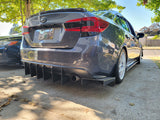 2017-2022 Subaru Impreza Sedan V3 Rear Diffuser