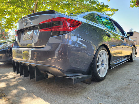 2017-2022 Subaru Impreza Sedan V3 Rear Diffuser