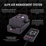 Air Lift Performance ALP4 Air Management, 1/4" Air Line (No Tank, No Compressor)