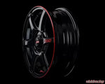 GramLights 57C6 Time Attack Wheel 17x7 4x100 45mm Black & Machining/E-pro Coat