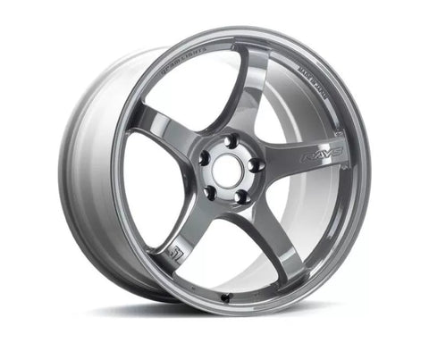 GramLights 57CR Overseas Wheel 18x9.5 5x120 38mm Glossy Gray