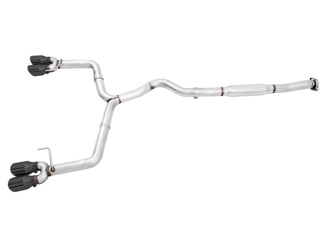 AWE Tuning AWE Track Edition Exhaust for VA / GV WRX / STI Sedan - Diamond Black Quad Tips (102mm)