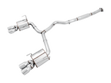 AWE Tuning AWE Touring Edition Exhaust for VA STI / GV WRX / GV STI Sedan - Chrome Silver Quad Tips (102mm)