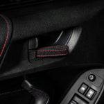 Billetworkz Alcantara Door Pull Strap Kit - Fits Subaru WRX/STI, BRZ, Crosstrek & More (2008–2021)