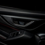 Billetworkz Alcantara Door Pull Strap Kit - Fits Subaru WRX/STI, BRZ, GR86, Crosstrek & More (2022+)