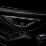 Billetworkz Alcantara Door Pull Strap Kit - Fits Subaru WRX/STI, BRZ, GR86, Crosstrek & More (2022+)