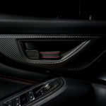 Billetworkz Alcantara Door Pull Strap Kit - Fits Subaru WRX/STI, BRZ, GR86, Crosstrek & More (2022+)