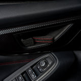 Billetworkz Alcantara Door Pull Strap Kit - Fits Subaru WRX/STI, BRZ, GR86, Crosstrek & More (2022+)