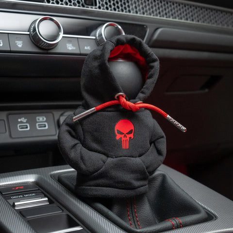 Shift Knob Hoodie - Punisher