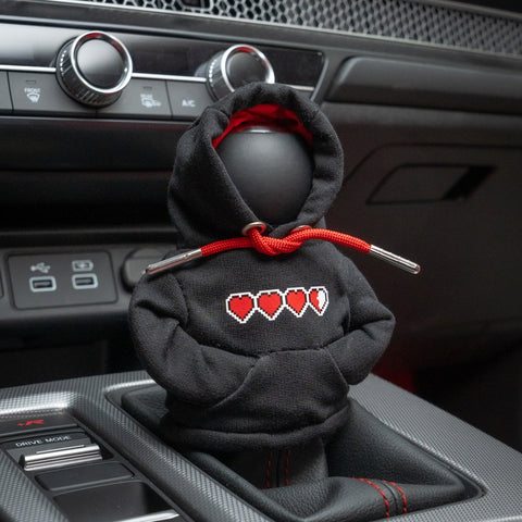 Shift Knob Hoodie - Life Hearts