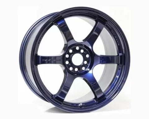 GramLights 57DR Wheel 18x9.5 5x114.3 22mm Eternal Blue Pearl