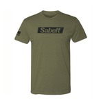 Sabelt America Logo Tee, Military Green