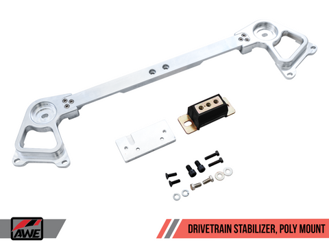 AWE Tuning AWE Drivetrain Stabilizer with Rubber Mount, for Manual Transmission