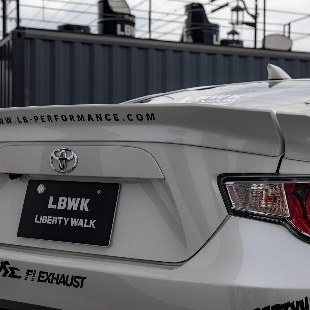 LIBERTY WALK LB☆NATION VER.2 REAR WING FOR ZC6 SUBARU BRZ