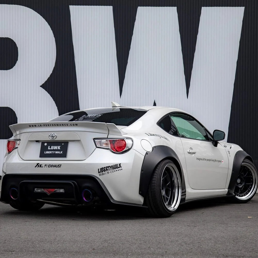 LIBERTY WALK LB★NATION REAR DIFFUSER FOR ZC6 SUBARU BRZ / ZN6 TOYOTA 8 ...