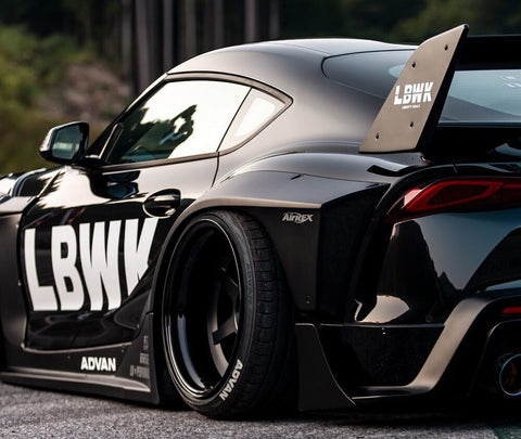 LIBERTY WALK LB-WORKS VER.2 REAR WING FOR A90 TOYOTA SUPRA – Jen Speed ...