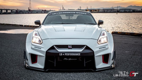 LB★SILHOUETTE WORKS GT 35GT-RR FRONT BUMPER