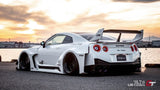 LB★SILHOUETTE WORKS GT 35GT-RR REAR BUMPER