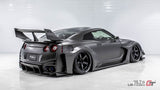 LB★SILHOUETTE WORKS GT 35GT-RR REAR BUMPER