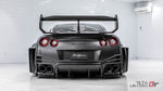 LB★SILHOUETTE WORKS GT 35GT-RR REAR DIFFUSER