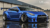 LB★WORKS NISSAN GT-R R35 TYPE 2 FRONT BUMPER & DIFFUSER