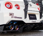 LIBERTY WALK LB-WORKS TYPE-II REAR BUMPER FOR R35 NISSAN GT-R