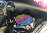 TOP SECRET RAINBOW OIL CAP FOR R32 / R33 / R34 NISSAN SKYLINE GT-R AND R35 GT-R