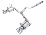 AWE Tuning AWE Touring Edition Exhaust for VB Subaru WRX - Chrome Silver Tips