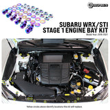 Stage 1 Titanium Hardware Engine Bay Kit - Subaru WRX/STI (2015-2021)