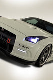 VARIS ’14 VERSION WIDE FRONT FENDER + CARBON LOUVER FIN SET FOR 2009-19 NISSAN GT-R [R35] VANI-074+VANI-090