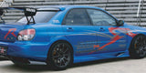 VOLTEX SIDE SKIRT SET FOR 2000-07 SUBARU WRX [GDB] IS-1