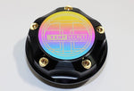 TOP SECRET RAINBOW OIL CAP FOR R32 / R33 / R34 NISSAN SKYLINE GT-R AND R35 GT-R