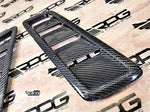 Road Rage RR-36 Vacuum Carbon Hood Vent Heat Extractor Set